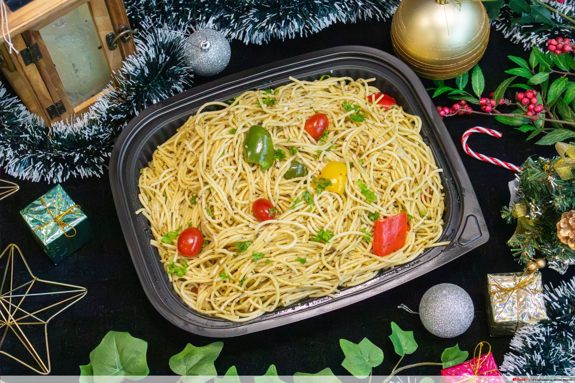 Pesto Genovese Pasta with Cherry Tomatoes & Parmesan